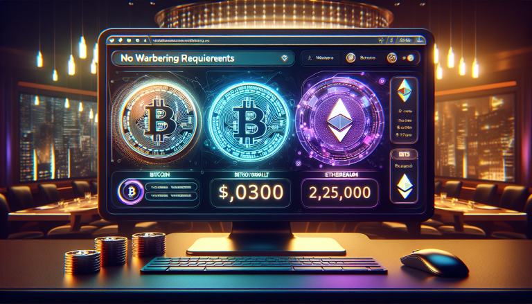 Kasini Crypto Mingħajr Wager: Tista' Tlaħħaq Dawk Il-Bonuzi l-Ħielsa